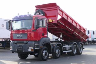 camião basculante MAN TGA 35.440 / 8x6 / WYWROTKA 3 STRONNA / BORDMATIC / MANUAL /