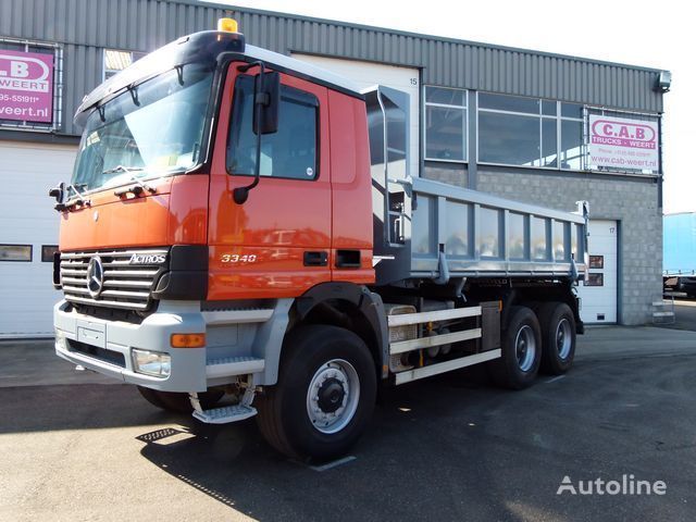 camião basculante Mercedes-Benz Actros - 6x6 - 3 zijdig/3-way Tipper - Bordmatic