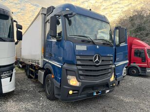 camião com lona deslizante Mercedes-Benz Actros 2545 + reboque com cortina lateral