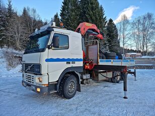 camião de caixa aberta Volvo FH12 420 *6x2 *PALFINGER PK 32080 *FULL STEEL *VIDEO