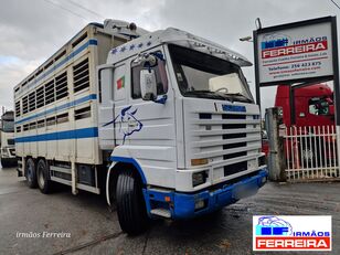 camião de transporte de gado Scania 113 380CV 6x2  T. Animais