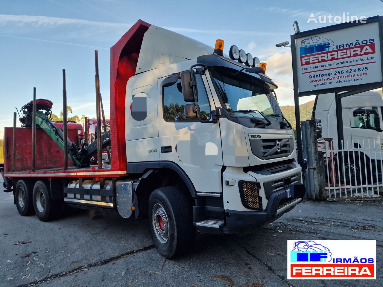 Venda - Camião Usado Volvo FMX 500 4x4 500 CV 2014