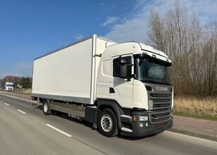 camião furgão Scania G360 euro 6 KONTENER PODGRZEWANY -Drzwi Boczne
