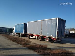 camião furgão Scania R480 + reboque furgão