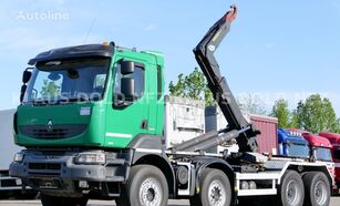 camião polibenne Renault Kerax 520 Hook lift truck