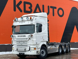 camião polibenne Scania R 560 8x4*4 JOAB 24 ton / L=5750 mm