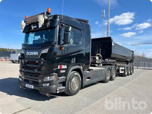 camião tractor Scania R520 V8 + semi-reboque basculante