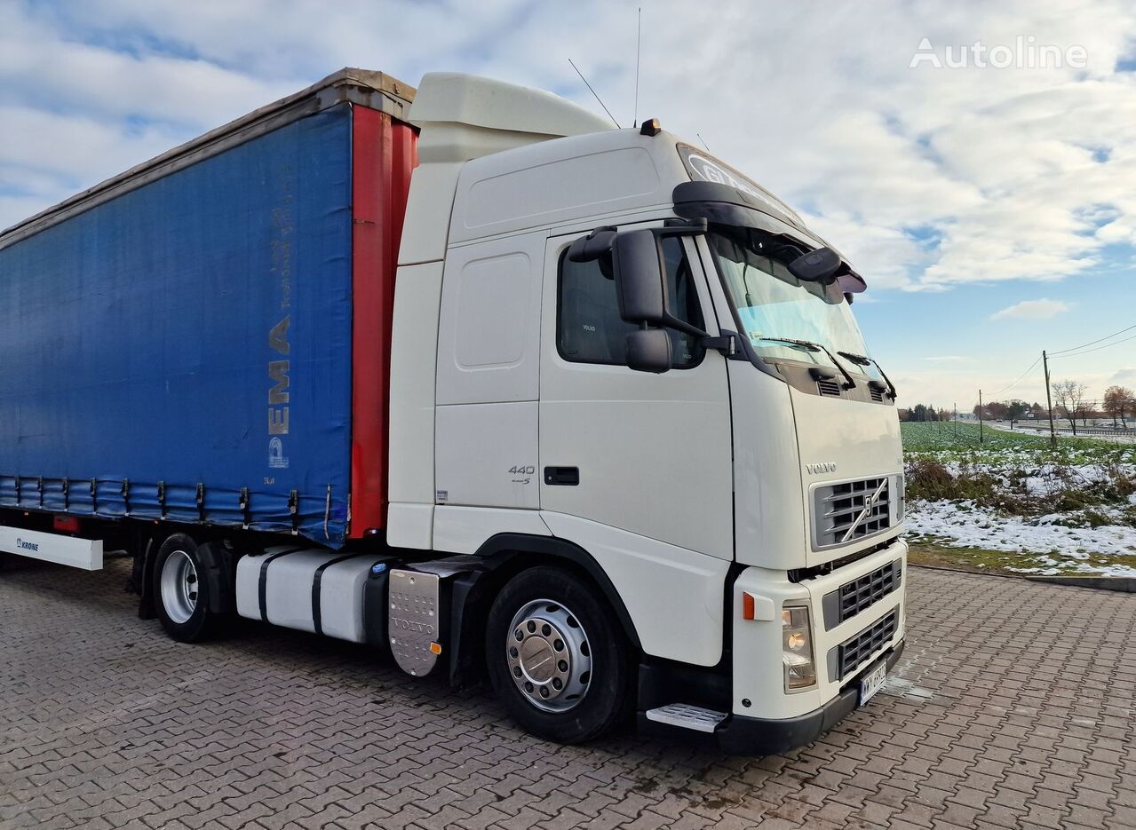 Camião tractor Volvo FH 440 EURO 5 - MEGA - LOW DECK - MANUAL - ŁADNY a  venda Polónia Żygląd, VY37369