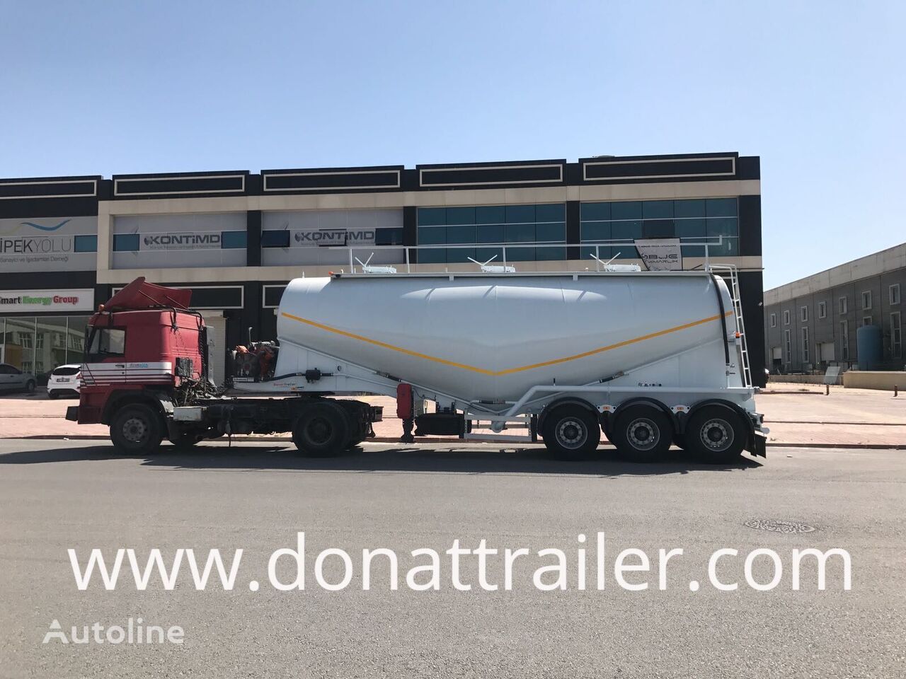 cisterna de transporte de cimento Donat V-Type Dry Bulk novo