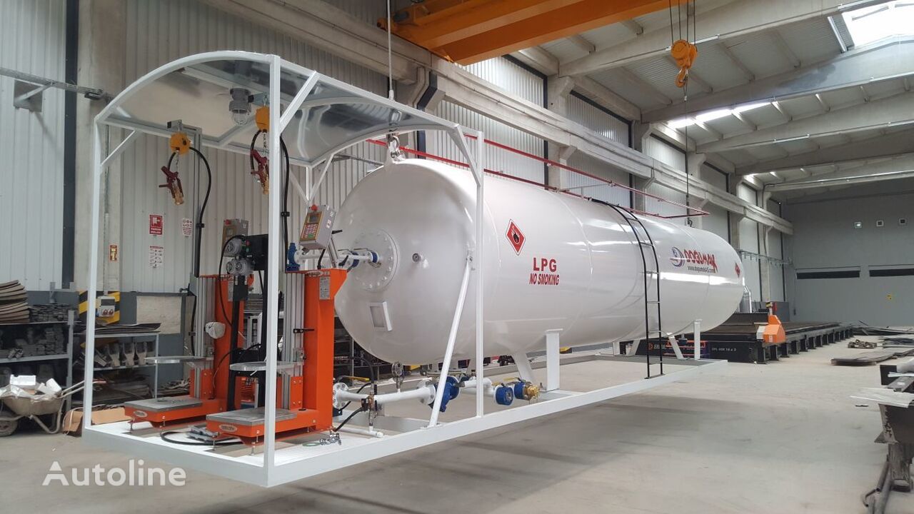 cisterna para gás Doğumak LPG CLYNDER FILLING MINI SKID PLANT novo