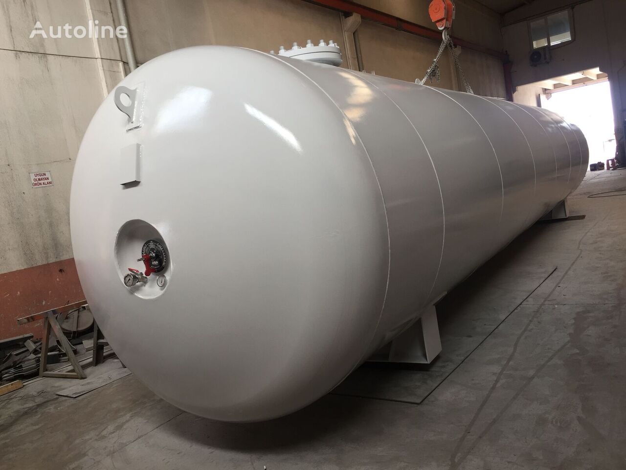 cisterna para gás Mas Trailer Tanker 5 m3 - 150 m3 LPG Storage Tank From Factory novo