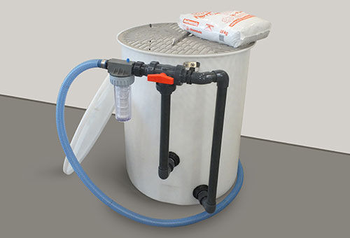 espalhador de areia montado Hilltip BrineMixx™ salt brine maker with 500-3,000 L capacities novo