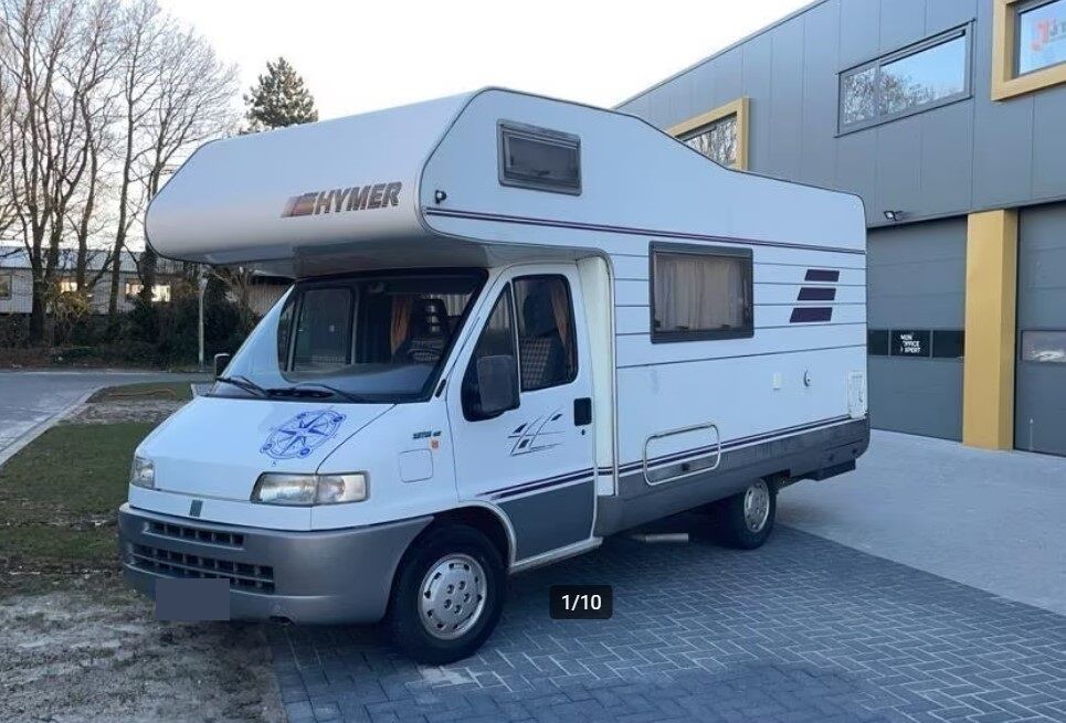 Reboque de caravana Hymer Alcove Camper a venda Hungria Budapest