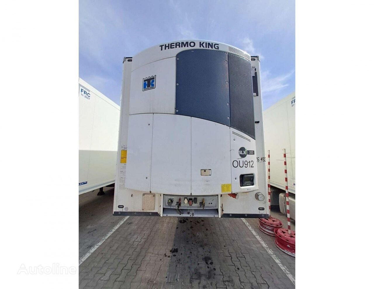 semi-reboque frigorífico Schmitz Cargobull SKO24/L - FP 60 ThermoKing SLXi300 DoubleDeck acidentados