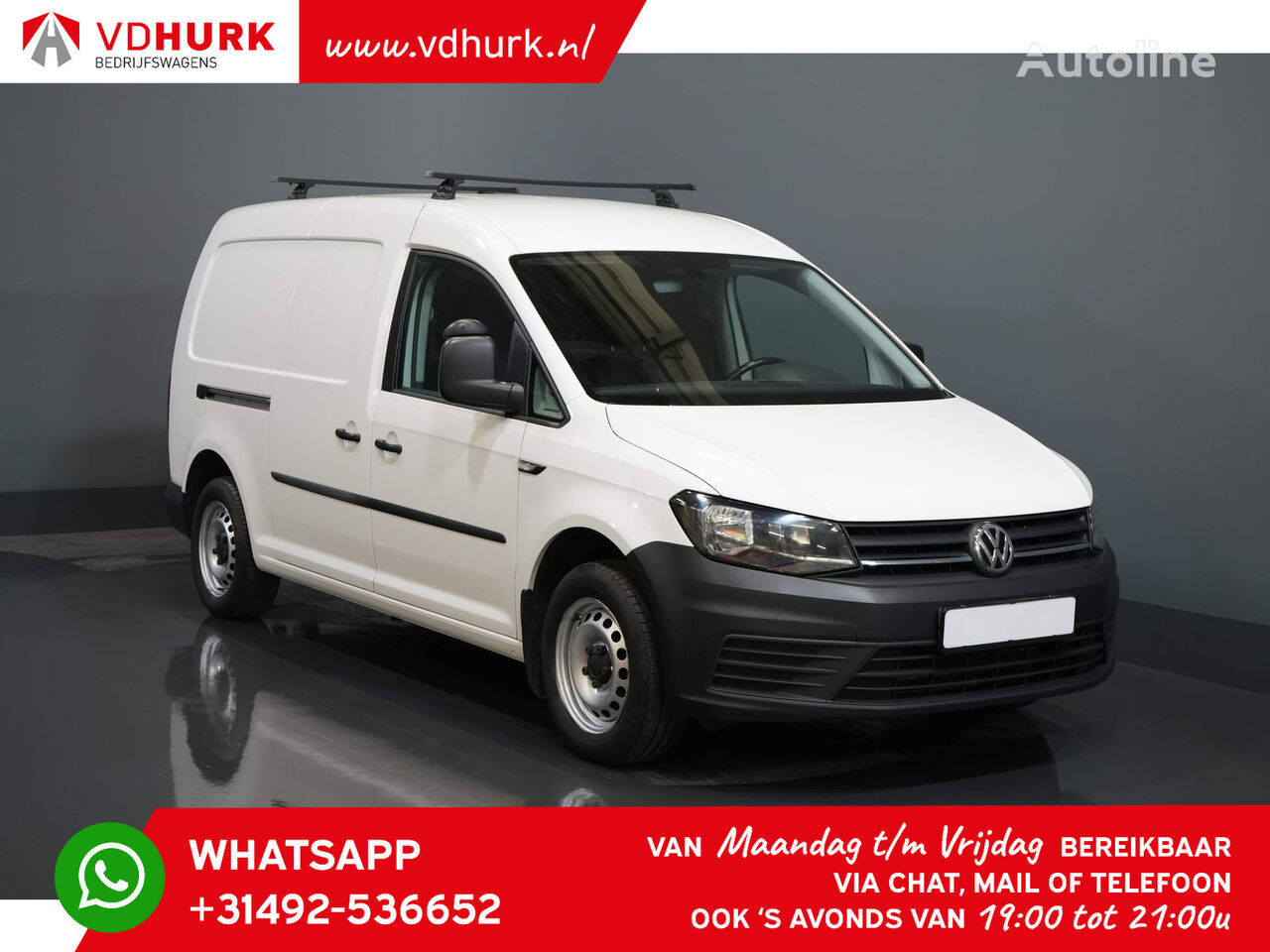 furgão Volkswagen Caddy Maxi 2.0 TDI 100 pk DSG Aut. L2 Standkachel/ Cruise/ Inric