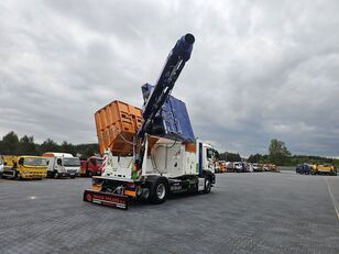 camião de limpeza e desobstrução de fossas MAN RSP ESE 18/4-KM Saugbagger vacuum cleaner excavator suctionin