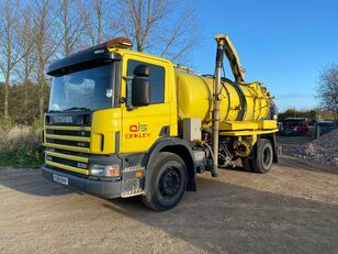 camião de limpeza e desobstrução de fossas Scania combi tanker